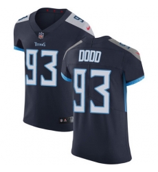 Nike Titans #93 Kevin Dodd Navy Blue Alternate Mens Stitched NFL Vapor Untouchable Elite Jersey