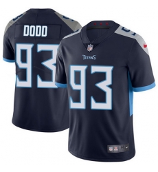 Nike Titans #93 Kevin Dodd Navy Blue Alternate Mens Stitched NFL Vapor Untouchable Limited Jersey