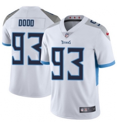 Nike Titans #93 Kevin Dodd White Mens Stitched NFL Vapor Untouchable Limited Jersey