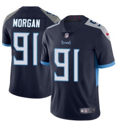 Nike Titans #91 Derrick Morgan Navy Blue Alternate Youth Stitched NFL Vapor Untouchable Limited Jersey