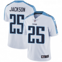Youth Nike Tennessee Titans 25 Adoree Jackson White Vapor Untouchable Limited Player NFL Jersey