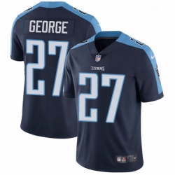 Youth Nike Tennessee Titans 27 Eddie George Navy Blue Alternate Vapor Untouchable Limited Player NFL Jersey