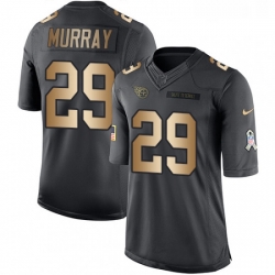Youth Nike Tennessee Titans 29 DeMarco Murray Limited BlackGold Salute to Service NFL Jersey