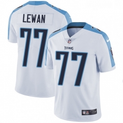 Youth Nike Tennessee Titans 77 Taylor Lewan White Vapor Untouchable Limited Player NFL Jersey