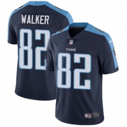 Youth Nike Tennessee Titans 82 Delanie Walker Navy Blue Alternate Vapor Untouchable Limited Player NFL Jersey