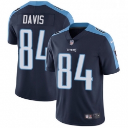 Youth Nike Tennessee Titans 84 Corey Davis Navy Blue Alternate Vapor Untouchable Limited Player NFL Jersey