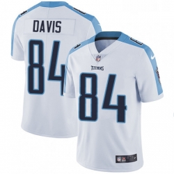 Youth Nike Tennessee Titans 84 Corey Davis White Vapor Untouchable Limited Player NFL Jersey