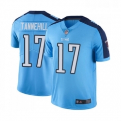 Youth Tennessee Titans 17 Ryan Tannehill Limited Light Blue Rush Vapor Untouchable Football Jersey