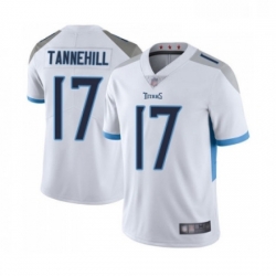 Youth Tennessee Titans 17 Ryan Tannehill White Vapor Untouchable Limited Player Football Jersey