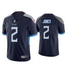 Youth Tennessee Titans 2 Julio Jones Navy Vapor Untouchable Limited Stitched Jersey 
