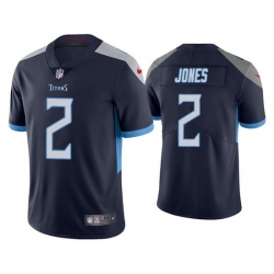Youth Tennessee Titans 2 Julio Jones Navy Vapor Untouchable Limited Stitched Jersey 