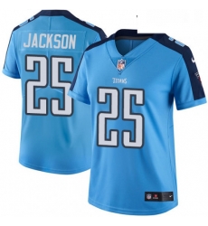 Womens Nike Tennessee Titans 25 Adoree Jackson Elite Light Blue Team Color NFL Jersey