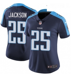 Womens Nike Tennessee Titans 25 Adoree Jackson Elite Navy Blue Alternate NFL Jersey