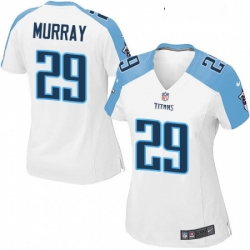 Womens Nike Tennessee Titans 29 DeMarco Murray Game White NFL Jersey
