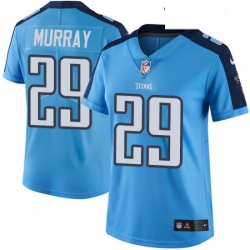 Womens Nike Tennessee Titans 29 DeMarco Murray Limited Light Blue Rush Vapor Untouchable NFL Jersey