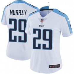Womens Nike Tennessee Titans 29 DeMarco Murray White Vapor Untouchable Limited Player NFL Jersey