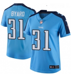 Womens Nike Tennessee Titans 31 Kevin Byard Elite Light Blue Team Color NFL Jersey