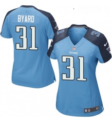 Womens Nike Tennessee Titans 31 Kevin Byard Game Light Blue Team Color NFL Jersey