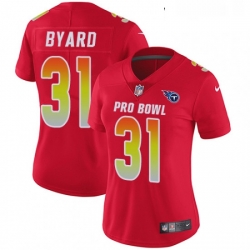 Womens Nike Tennessee Titans 31 Kevin Byard Limited Red 2018 Pro Bowl NFL Jersey