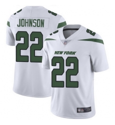 Jets #22 Trumaine Johnson White Men Stitched Football Vapor Untouchable Limited Jersey