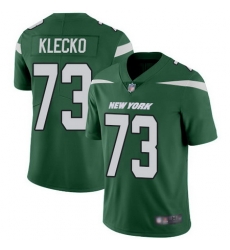 Jets #73 Joe Klecko Green Team Color Men Stitched Football Vapor Untouchable Limited Jersey