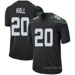 Men Nike New York Jets Breece Hall #20 Green 2022 NFL Draft Player Vapor Limited Black Jersey