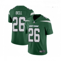 Mens New York Jets 26 Le Veon Bell Green Team Color Vapor Untouchable Limited Player Football Jersey