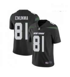Mens New York Jets 81 Quincy Enunwa Black Alternate Vapor Untouchable Limited Player Football Jersey