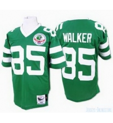 New York Jets Throwback 85 Wesley Walker Green throwback