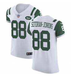 Nike Jets #88 Austin Seferian Jenkins White Mens Stitched NFL Vapor Untouchable Elite Jersey
