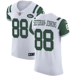 Nike Jets #88 Austin Seferian Jenkins White Mens Stitched NFL Vapor Untouchable Elite Jersey