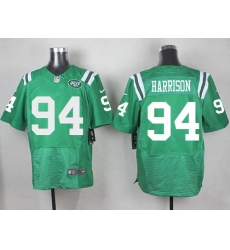 Nike Jets 94 Damon Harrison Green Mens Stitched NFL Elite Rush Jersey