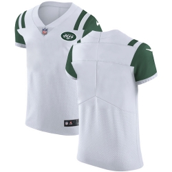 Nike Jets Blank White Mens Stitched NFL Vapor Untouchable Elite Jersey