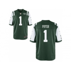 Nike New York Jets 1 Calvin Pryor Green Elite NFL Jersey