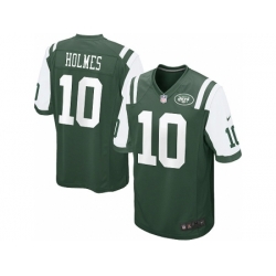 Nike New York Jets 10 Santonio Holmes green Game NFL Jersey