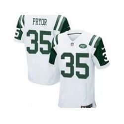 Nike New York Jets 35 Calvin Pryor white Elite NFL Jersey