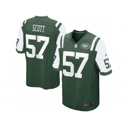Nike New York Jets 57 Bart Scott green Game NFL Jersey