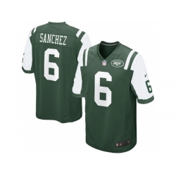 Nike New York Jets 6 Mark Sanchez green Game NFL Jersey
