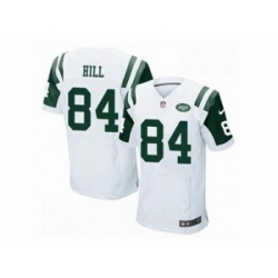 Nike New York Jets 84 Stephen Hill White Elite NFL Jersey