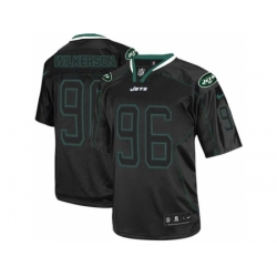 Nike New York Jets 96 Muhammad Wilkerson Black Limited Lights Out NFL Jersey