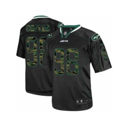 Nike New York Jets 98 Quinton Coples Black Limited Camo Fashion NFL Jersey