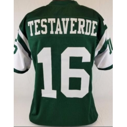 Women Nike New York Jets Vinny Testaverde #16 Green Game Jersey