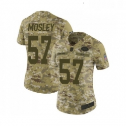 Womens New York Jets 57 CJ Mosley Limited Camo 2018 Salute to Service Football Jersey