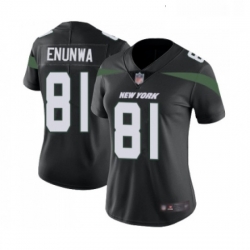 Womens New York Jets 81 Quincy Enunwa Black Alternate Vapor Untouchable Limited Player Football Jersey