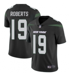 Jets 19 Andre Roberts Black Alternate Youth Stitched Football Vapor Untouchable Limited Jersey