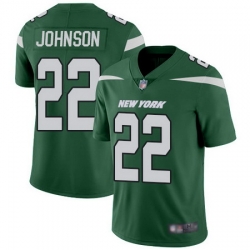 Jets 22 Trumaine Johnson Green Team Color Youth Stitched Football Vapor Untouchable Limited Jersey