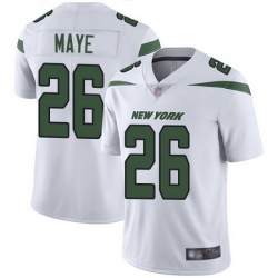 Jets 26 Marcus Maye White Youth Stitched Football Vapor Untouchable Limited Jersey