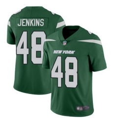 Jets 48 Jordan Jenkins Green Team Color Youth Stitched Football Vapor Untouchable Limited Jersey