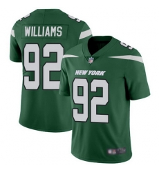 Jets 92 Leonard Williams Green Team Color Youth Stitched Football Vapor Untouchable Limited Jersey