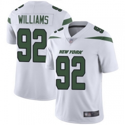 Jets 92 Leonard Williams White Youth Stitched Football Vapor Untouchable Limited Jersey
